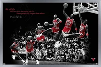 Michael Jordan - Fly Wall Poster