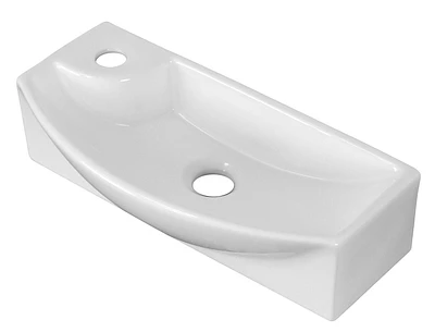 Imaginations américaines 17,75 po. W Vessel Blanc