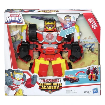 Playskool Heroes Transformers Académie Rescue Bots - Hot Shot électronique