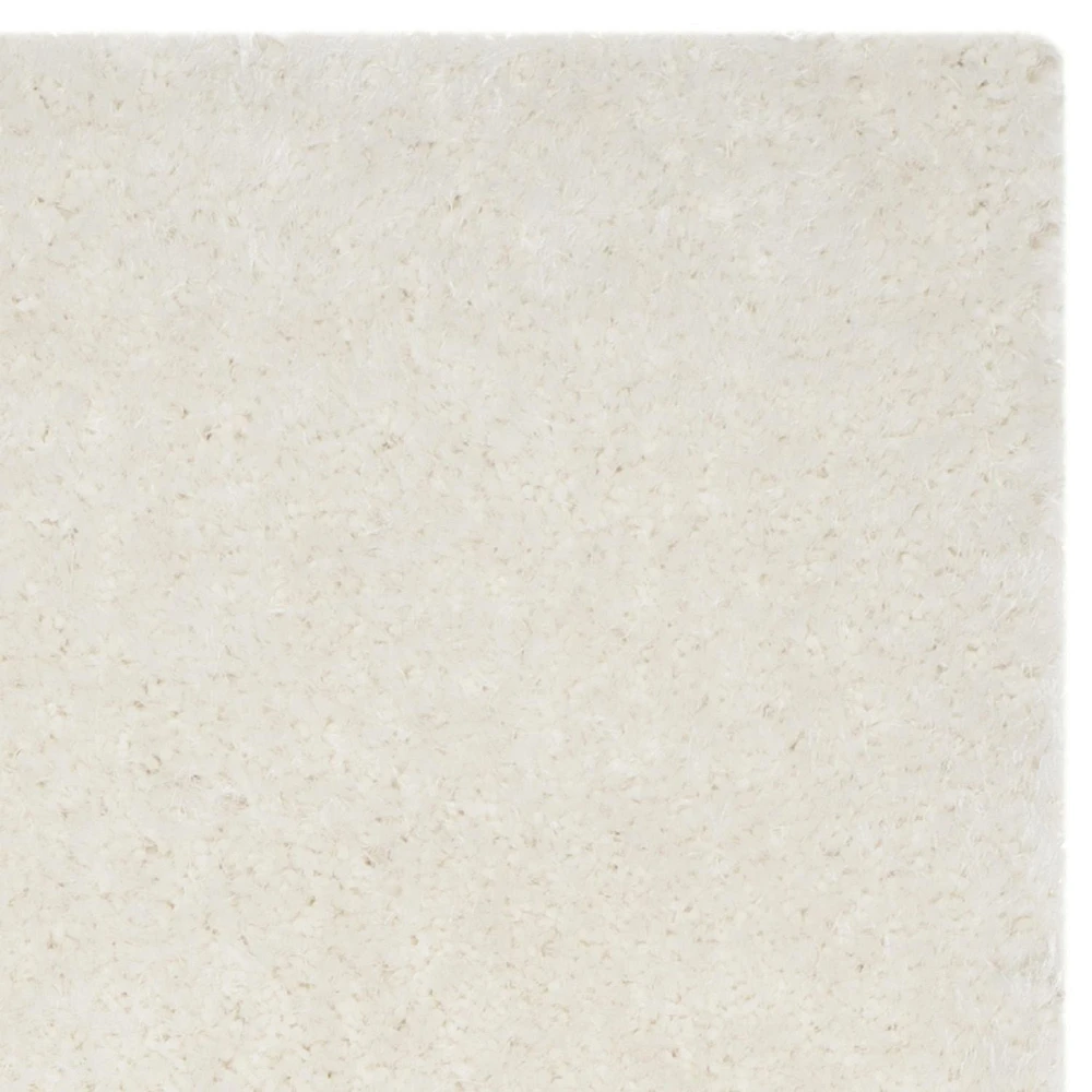 Safavieh Luxe Paxton Solid Plush Shag Area Rug, Red, 2'3" X 8' Runner
