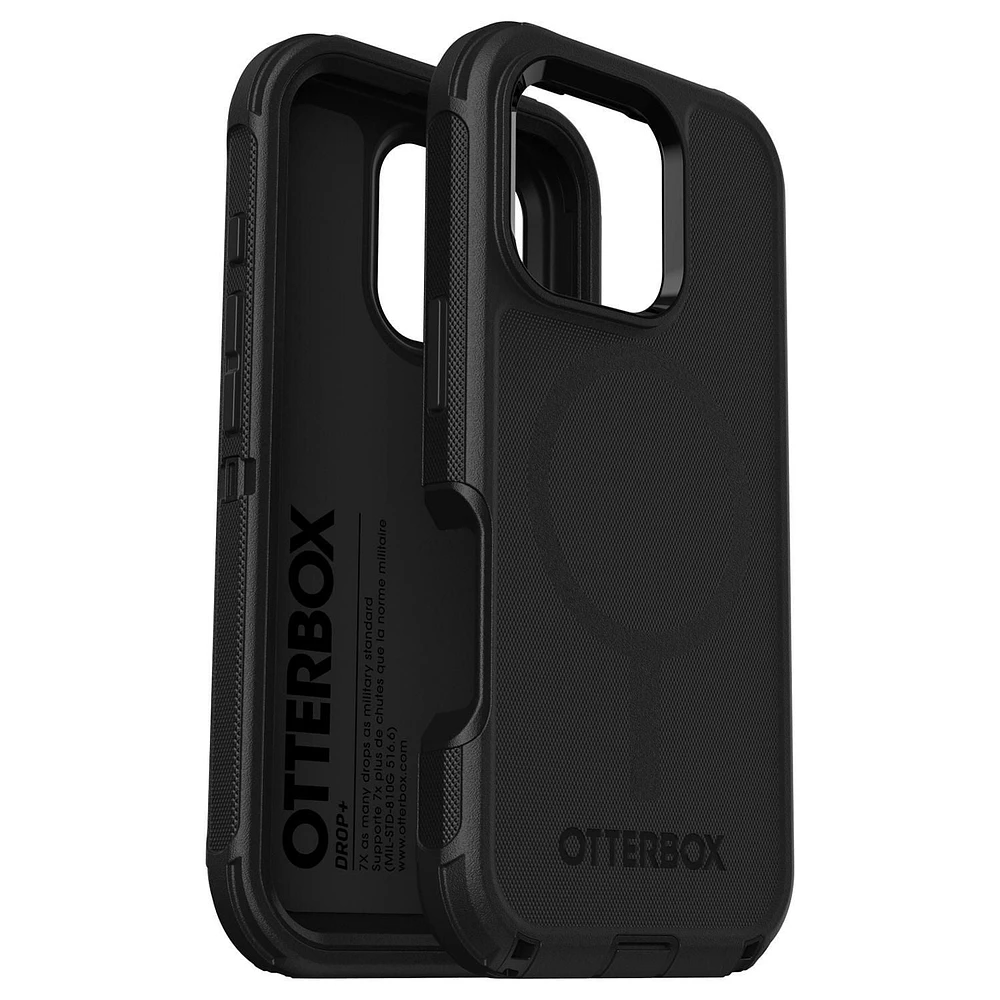 OtterBox Defender Pro MagSafe Case Black for iPhone 16 Pro