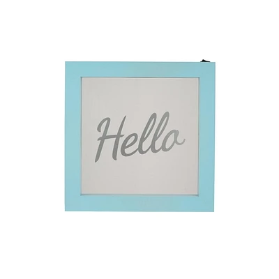 Boîte message Hometrends <br>« Hello » à DEL