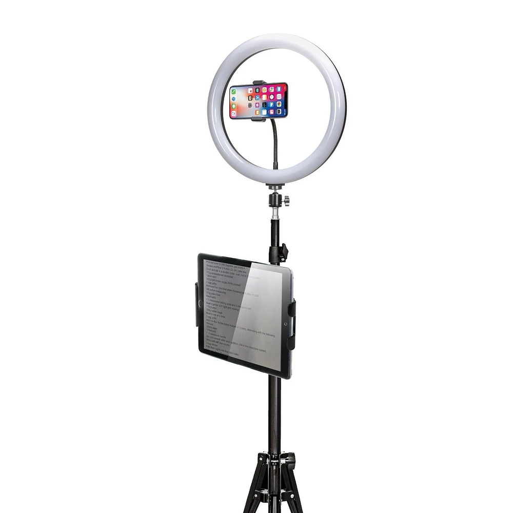 Mobifoto Mobimount 30 Universal iPad and Tablet Mount for Tripod and Light Stand Sections for portable use