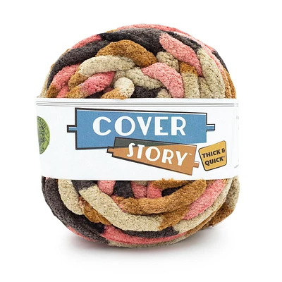 Lion Brand Cover Story Thick & Quick Yarn #7 Jumbo Polyester Yarn 300g/36m 1 Ball