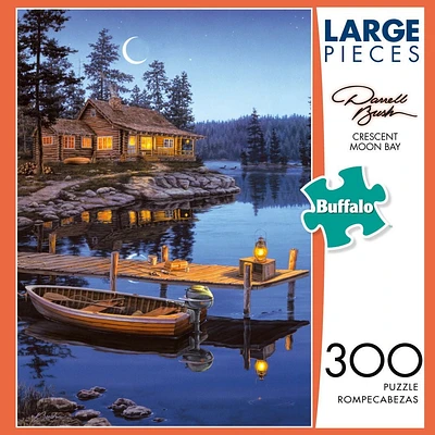 Buffalo Games Large Pieces Crescent Moon Bay 300 Piece Jigsaw Puzzle