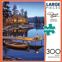 Buffalo Games Large Pieces Crescent Moon Bay 300 Piece Jigsaw Puzzle