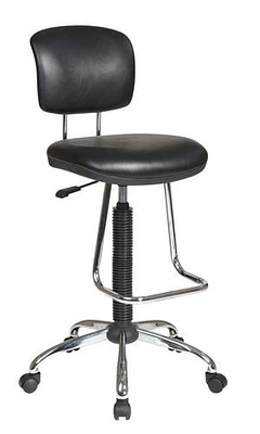 Tabouret économique avec base chromée de Office Star