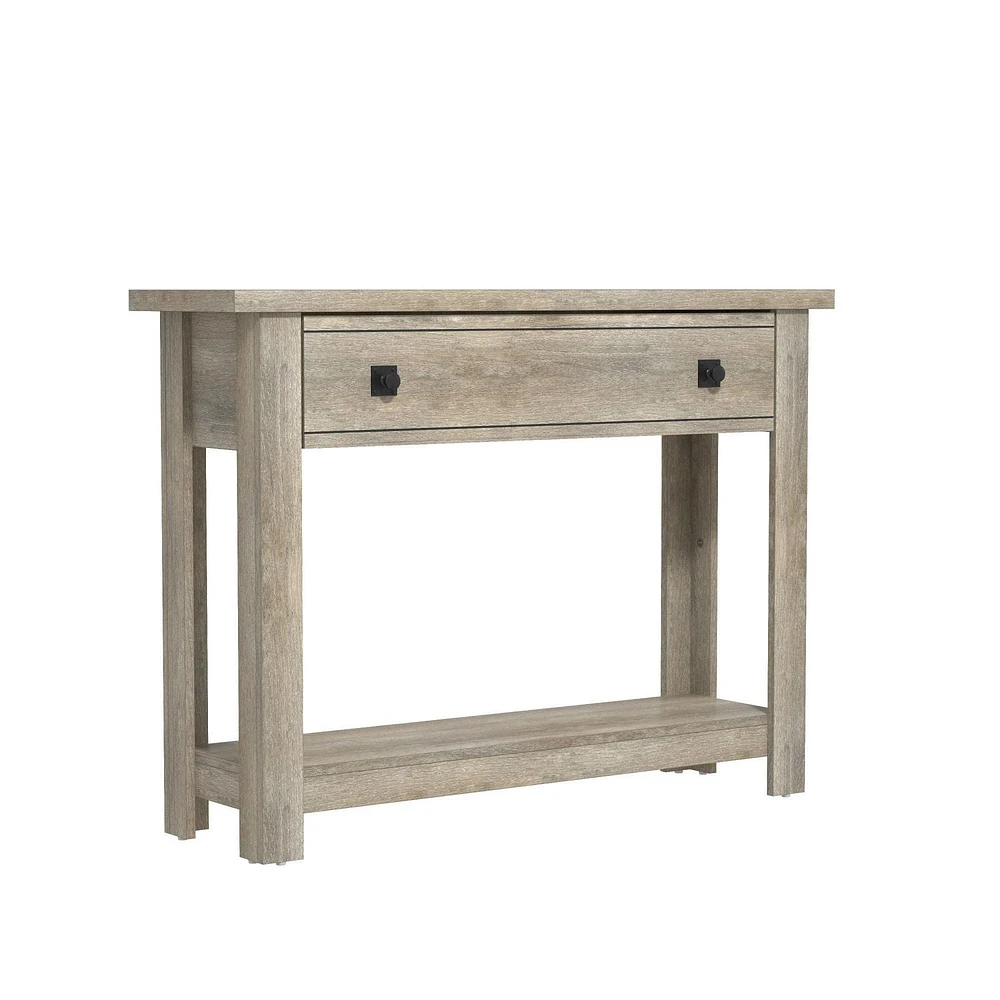 Hillsdale Coover Table console en bois avec 1 tiroir