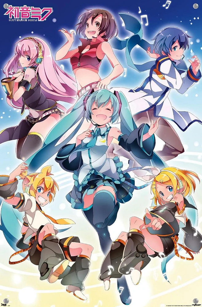 Hatsune Miku - Group Wall Poster