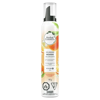 Mousse volumisante Herbal Essences, volume non alourdissant, mousse qui tient toute la journée pour cheveux fins 192G