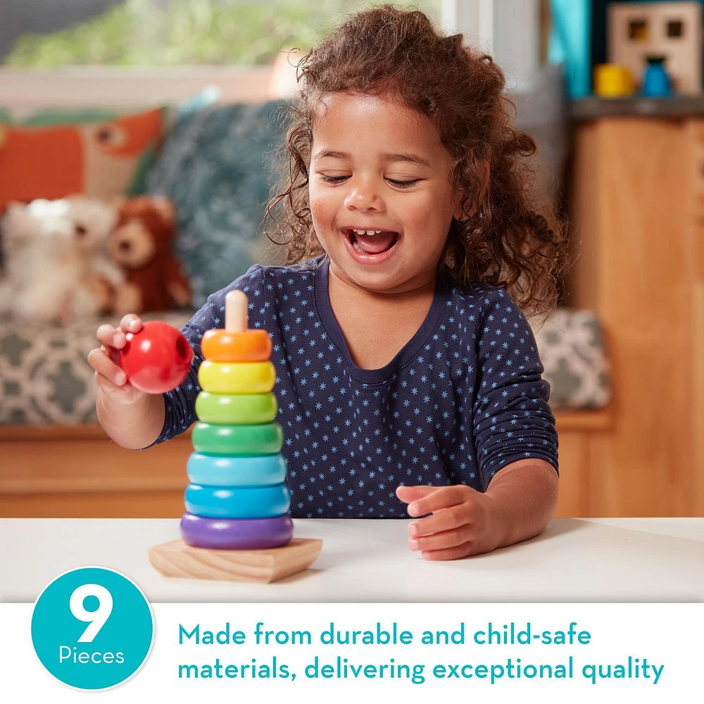 Melissa & Doug empileur arc-en-ciel