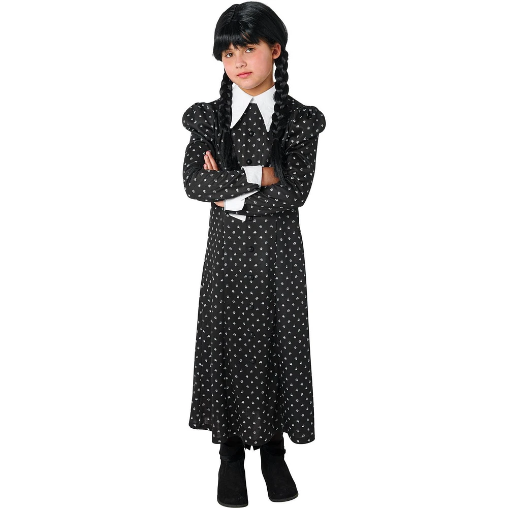 Wednesday Addams Girl's Costume