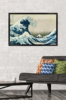 The Great Wave off Kanagawa by Hokusai Wall Poster
