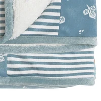 Modern Moments by Gerber Lot de 1 couverture patchwork pour bébé Taille 30" x 40"