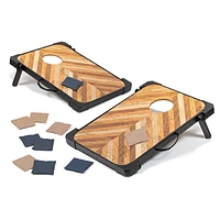 EastPoint Bean Bag Toss, Tic Tac Toe & Ring Toss, 2 target boards, 10 bean bags