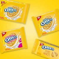 OREO Golden Vanilla Sandwich Cookies, Family Size, 439 g