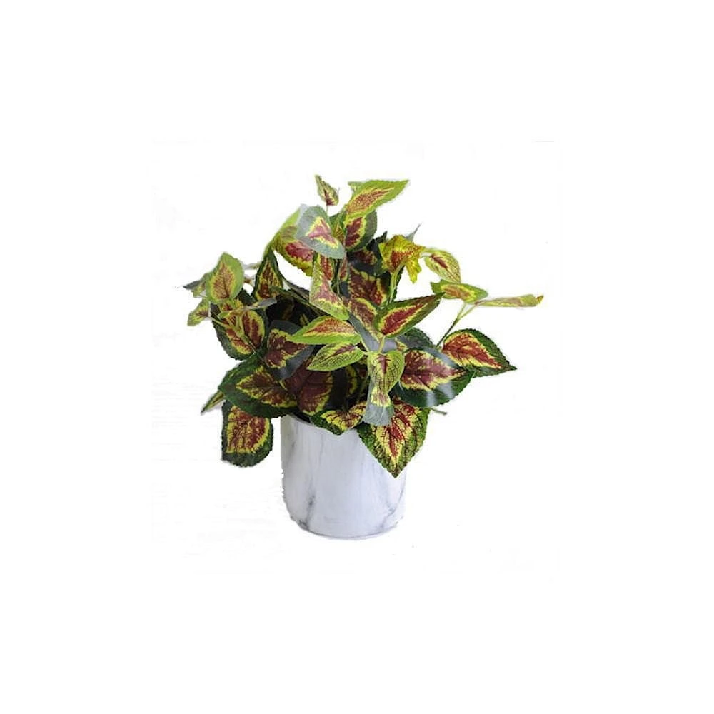 Plante artificielle de Lerman Decor Plante artificielle en pot de marbre