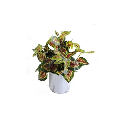 Plante artificielle de Lerman Decor Plante artificielle en pot de marbre