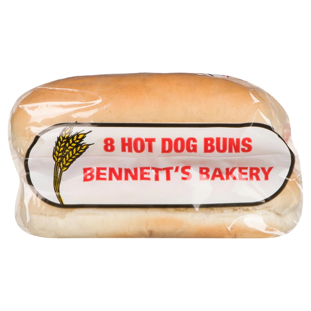 Hot Dog Buns, 370 g / 8 Count