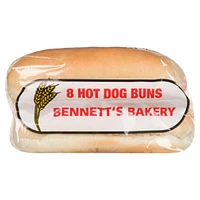 Hot Dog Buns, 370 g / 8 Count