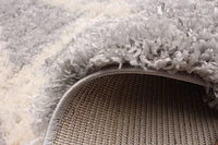 ECARPET Geometric Indoor Frieze Area Rug, Ultra Soft & Plush Lova Collection