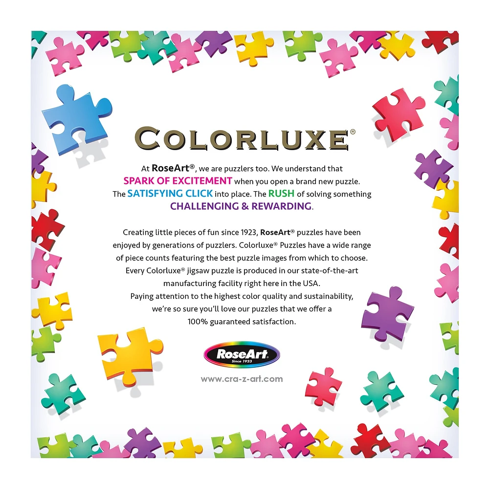 RoseArt - Colorluxe 1000 pièces – Chatons joyeux avec fil – Puzzle emboîtable pour adulte