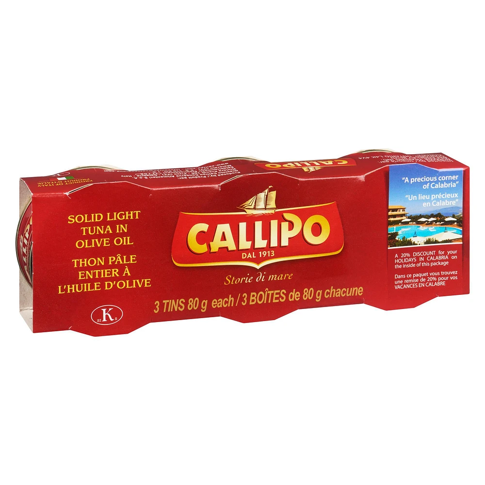 Huile du thon Callipo