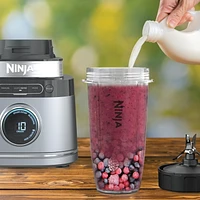 Mélangeur et robot culinaire électrique Ninja Detect avec technologie BlendSense, argenté, TB400C Système de cuisine