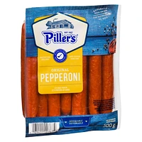 Piller's Original Gluten Free Pepperoni Meat Snacks, 500 g