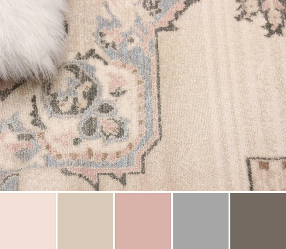 ECARPET Myra 8'0" x 10'0" Traditional Area Rug for Living Room, Bedroom, Dining Room, Entrance, Hallway and More.