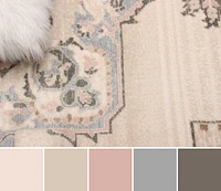 ECARPET Myra 8'0" x 10'0" Traditional Area Rug for Living Room, Bedroom, Dining Room, Entrance, Hallway and More.