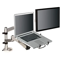 Support pour moniteur à double bras MA265S 3M(MC), Argent, Réglable