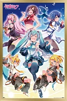Hatsune Miku - Group Wall Poster, 14.725" x 22.375"