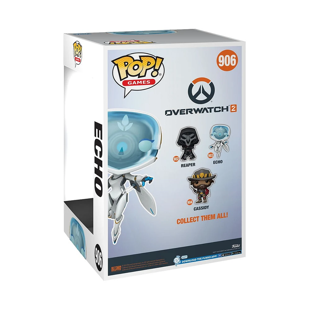 Funko POP Jumbo: Overwatch 2- Echo Vinyl Figure