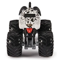 Monster Jam, Monster truck Monster Mutt Dalmatian officiel, véhicule en métal moulé, échelle 1:64, jouets pour garçons à partir de 3 ans