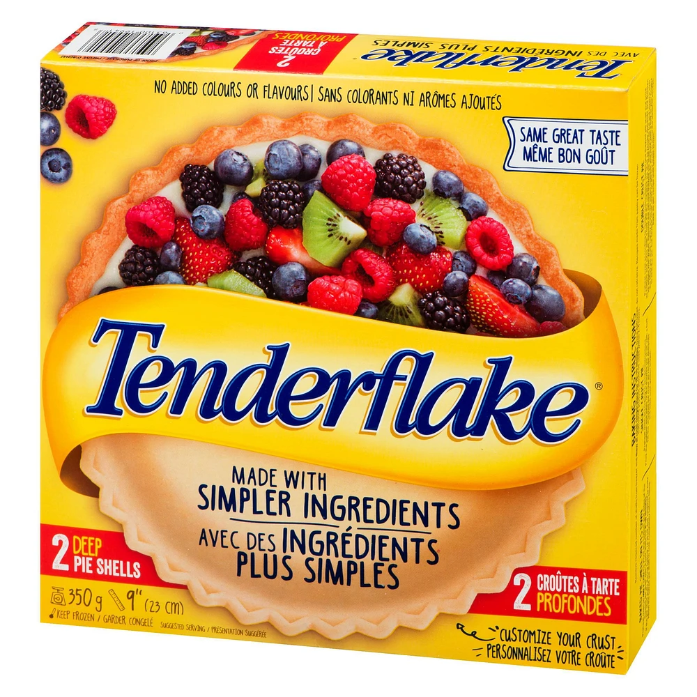 Tenderflake® Deep Dish Pie Shells, 350 g