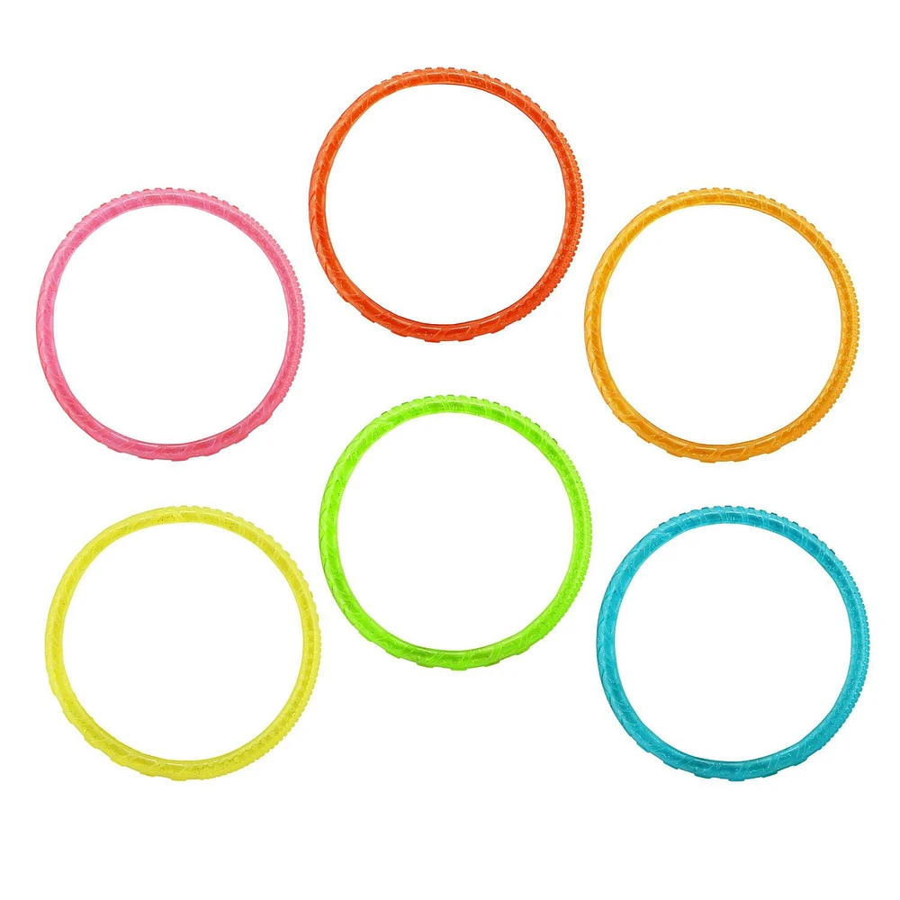 Play Day Dive Rings Six Pack Summer Time Pool Fun Ages 3+
