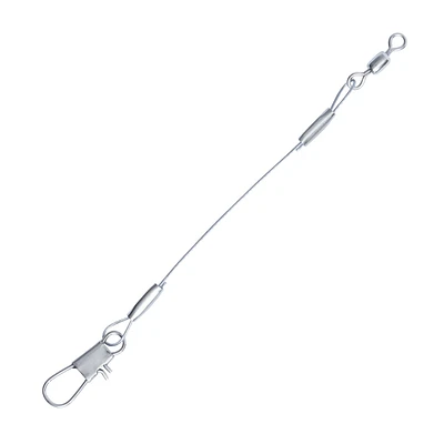Eagle Claw Q08013-005 Bas de ligne en acier de 18 po, paque de 3 Bas de ligne en acier de 18 po