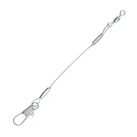 Eagle Claw Q08013- 18" Steel Leader, 30Lb Test, 3Pk