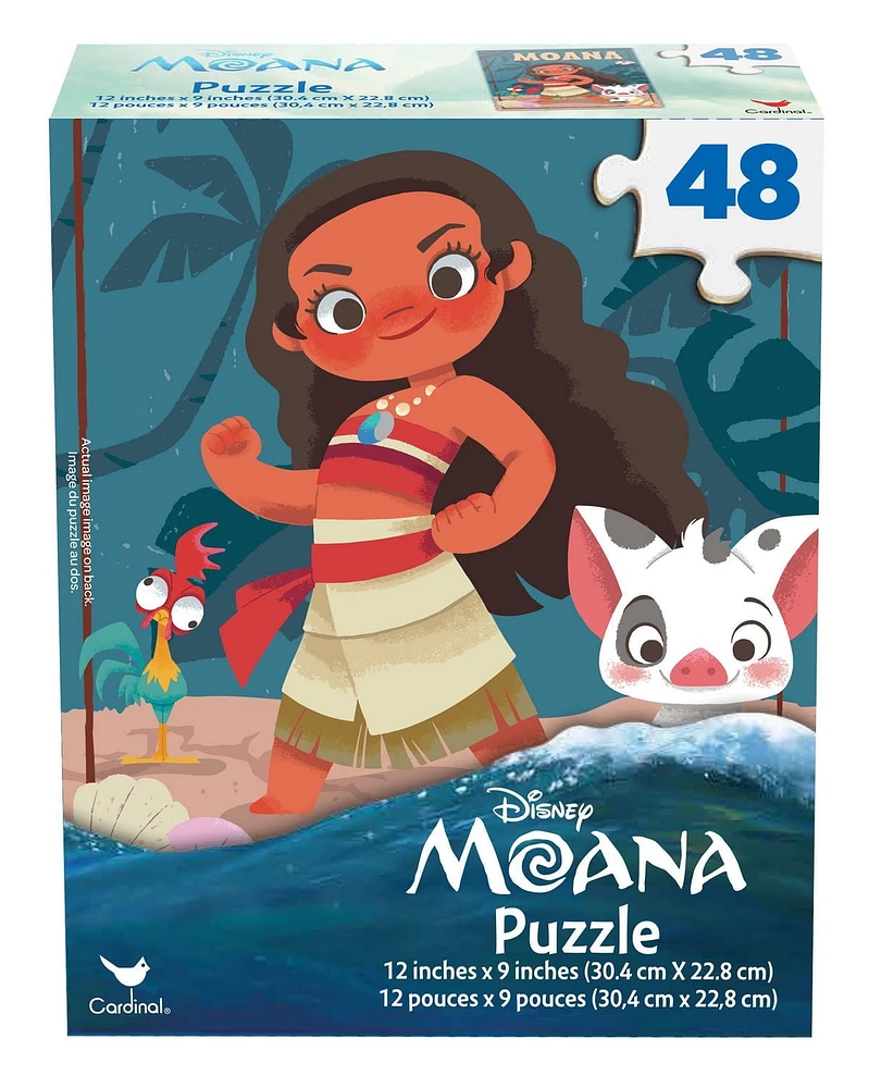 Cardinal Games Disney's Moana 48-Piece Jigsaw Puzzle