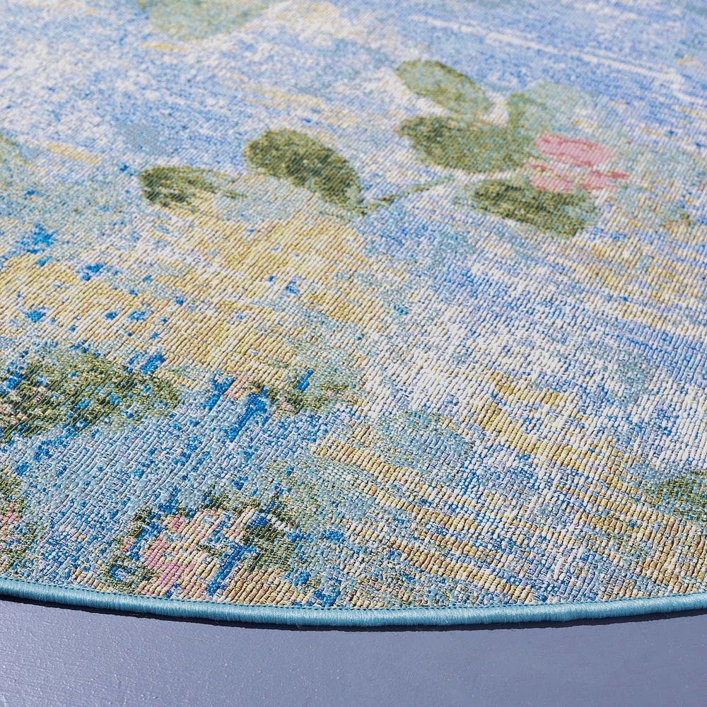 SAFAVIEH Barbados Cedric Tapis Floral Intérieur/Extérieur