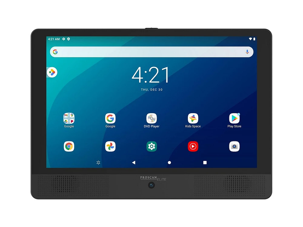 Proscan Elite Combo tablette quadricœur 10,1"/DVD portable, stockage 2 Go/32 Go, Android 11, PELTDV1029