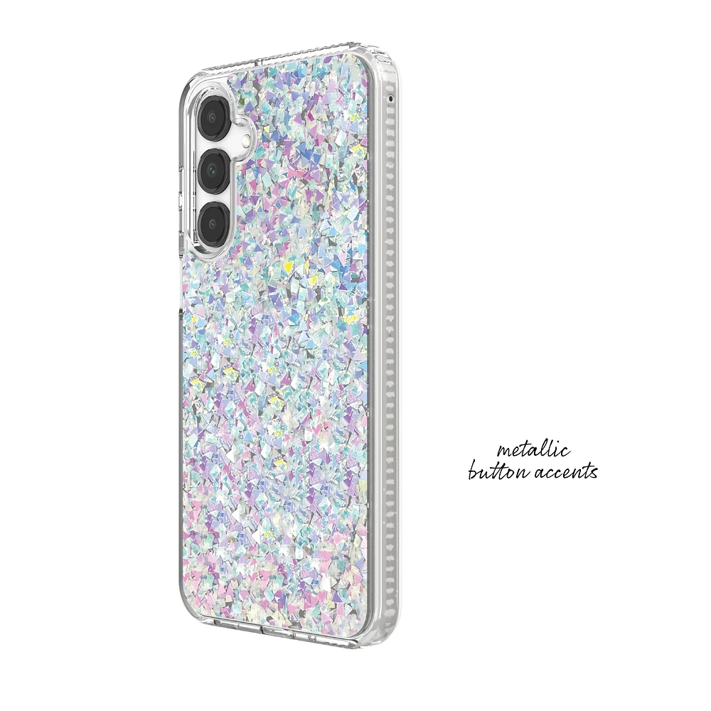 Iridescent Glitter Fleck - Premium Fashion Phone Case for Samsung Galaxy A16, You deserve something pretty!