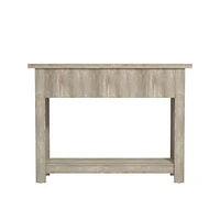 Hillsdale Coover Table console en bois avec 1 tiroir