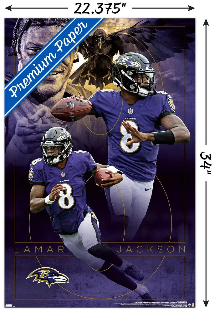 NFL Corbeaux de Baltimore - Lamar Jackson 20
