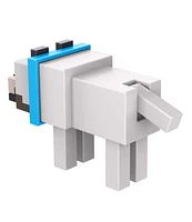 Minecraft Figurine articulée Loup, 8,26 cm, pièce Crée-un-portail