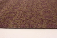 ECARPETGALLERY 4'7" x 6'8" Transitional Collage Handmade Area Rug for Living Room, Dining Room and Bedroom in Brown