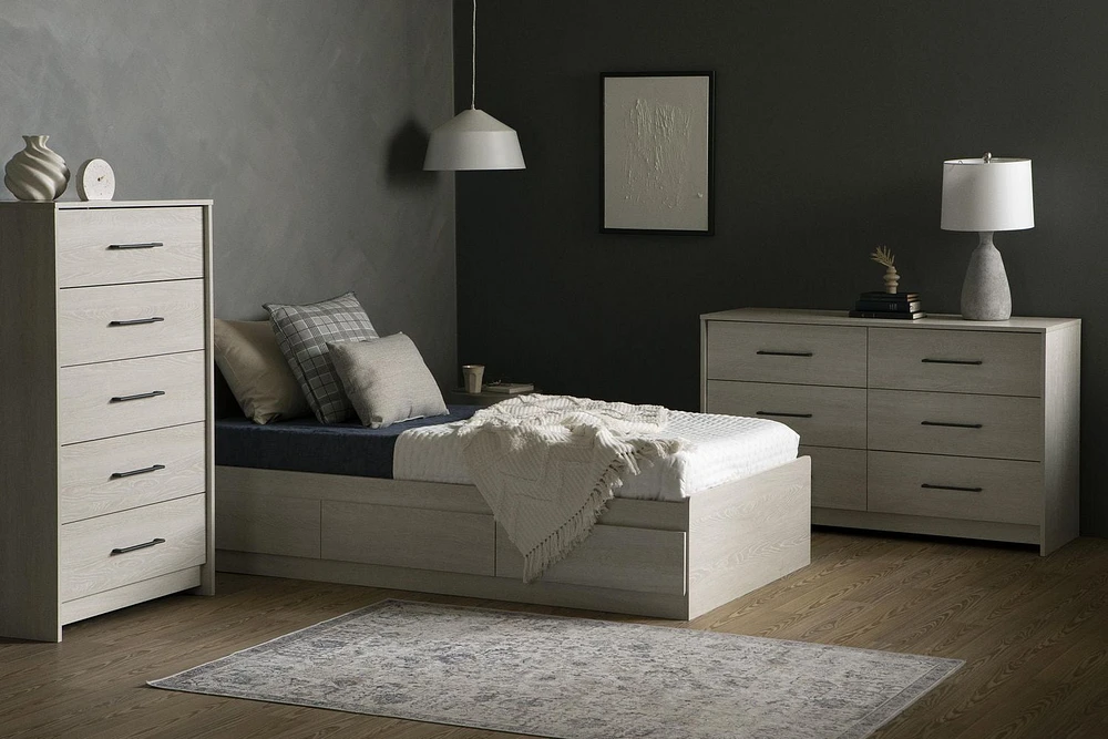 South Shore Londen Commode 6 tiroirs