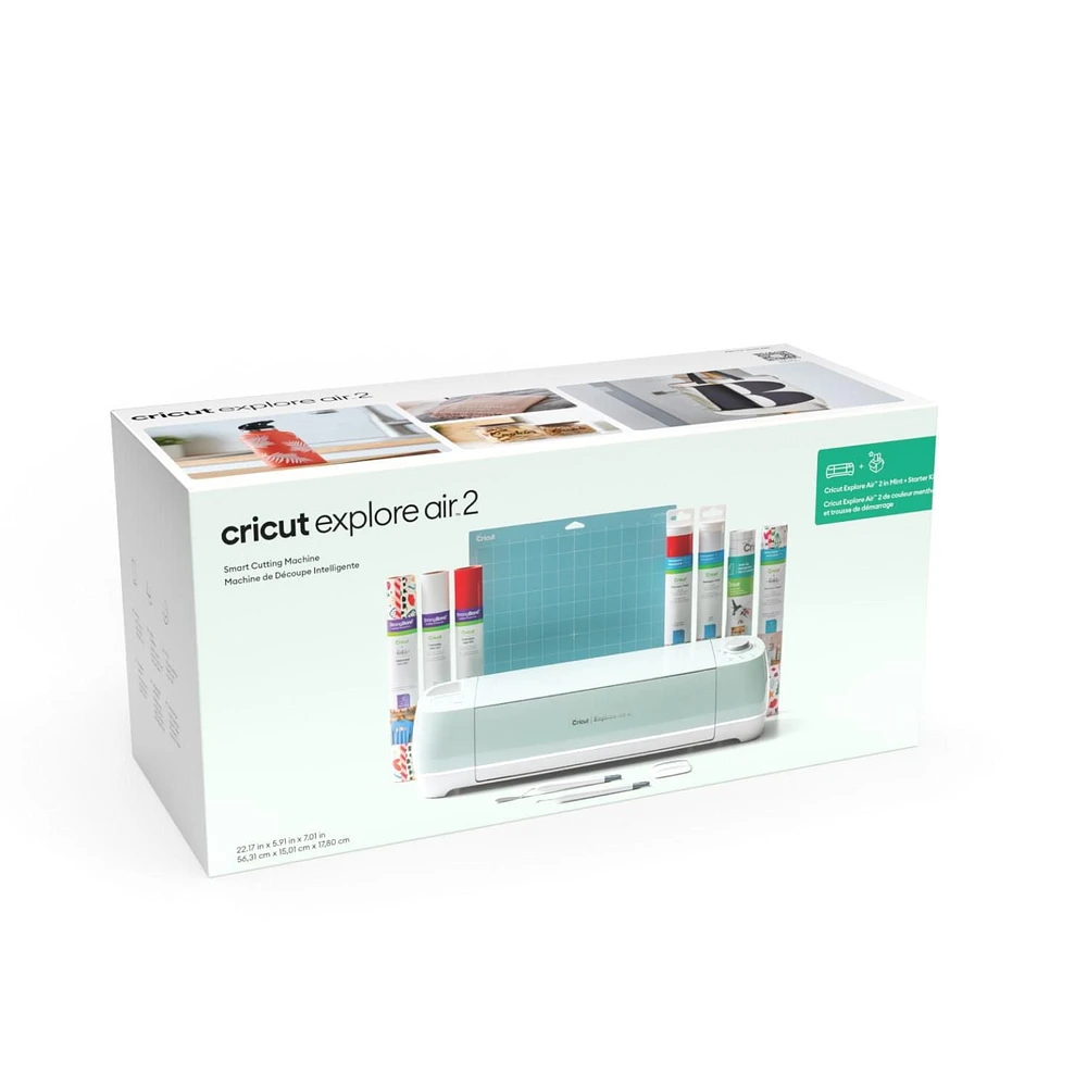 Cricut Explore Air® 2 in Mint + Starter Kit Explore Air® 2 in Mint + Starter Kit