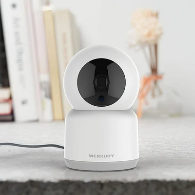 Merkury Innovations Smart Wi-Fi Auto Follow Camera HD 1080P, Smart Wi-Fi Auto-Follow Camera